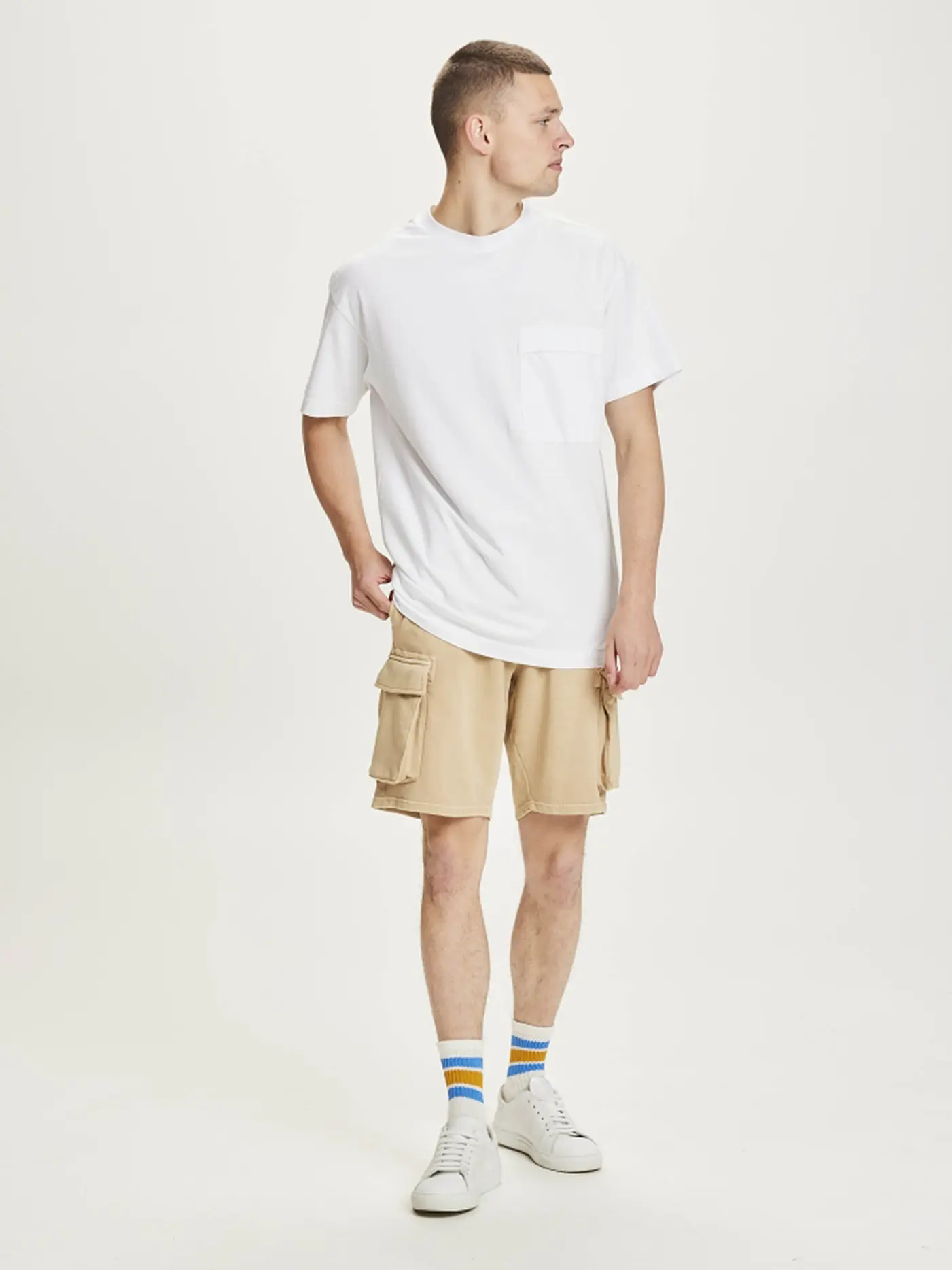 KNOWLEDGE COTTON APPAREL | Cargoshorts | beige